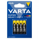 VARTA AAA SUPER HEAVY DUTY 4 KS ZINEK/CARBON 1,5V  