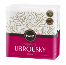 UBROUSKY PAPÍROVÉ WAY 33 X 33 1-VR. 70 KS