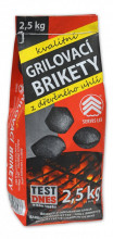 BRIKETY GRILOVACÍ 2,5 KG