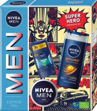 NIVEA MEN UPER HERO (KRÉM+AP+SPG)