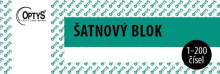 ŠATNOVÝ BLOK 200 LISTŮ 