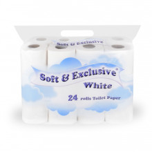 TOAL. PAPÍR  SOFT EXCLUSIVE 2-VR. 24 KS
