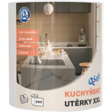 KUCHYŇSKÉ PAPÍROVÉ UTĚRKY Q SOFT 3-VR. 55 M