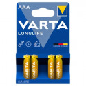 VARTA AAA LONGLIFE ALKALINE 4 KS  