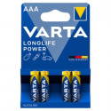 VARTA AAA LONGLIFE POWER ALKALINE 4 KS 