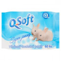 TOALETNÍ PAPÍR Q SOFT VLHČENÝ 60 KS EXTRA JEMNÝ 