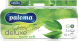 TOALETNÍ PAPÍR PALOMA DELUXE 3-VR. CELULOZA  (10 KS) 