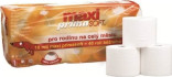 TOALETNÍ PAPÍR PRIMASOFT MAXI 2-VR. BÍLÝ 500 ÚTR. (8 KS) 