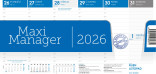 KALENDÁŘ 2026 MAXI MANAGER 